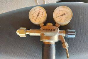 Редуцир-вентил за CO2 Messer — Beograd