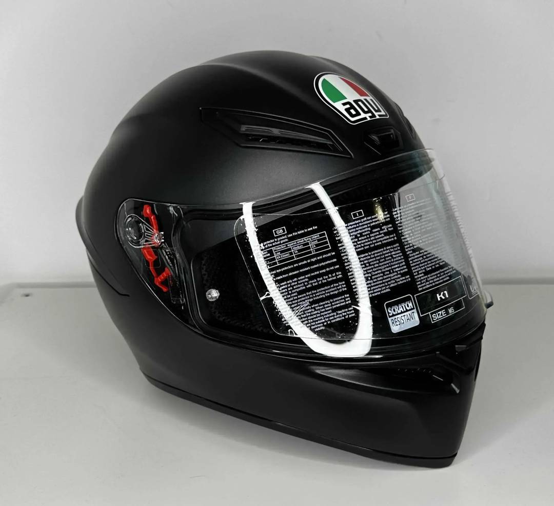 Шолом AGV K1 Matt Black — інтеграл, розмір XS
