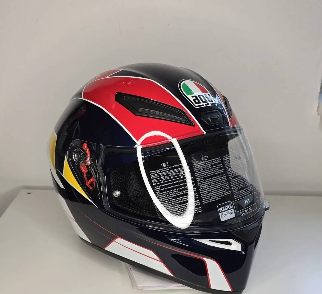 Шолом AGV K1 Pitlane — інтеграл, розміри MS і ML