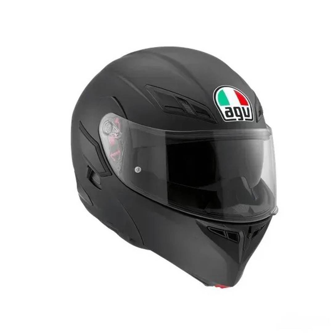 Шолом AGV Compact ST — flip-up, сонцезахисний візор, Pinlock, розміри S і M