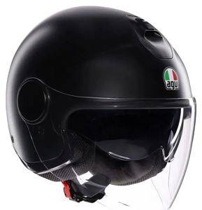 Шолом AGV Eteres Mono Matt Black — jet, сонцезахисний візор, розміри M і L — Beograd