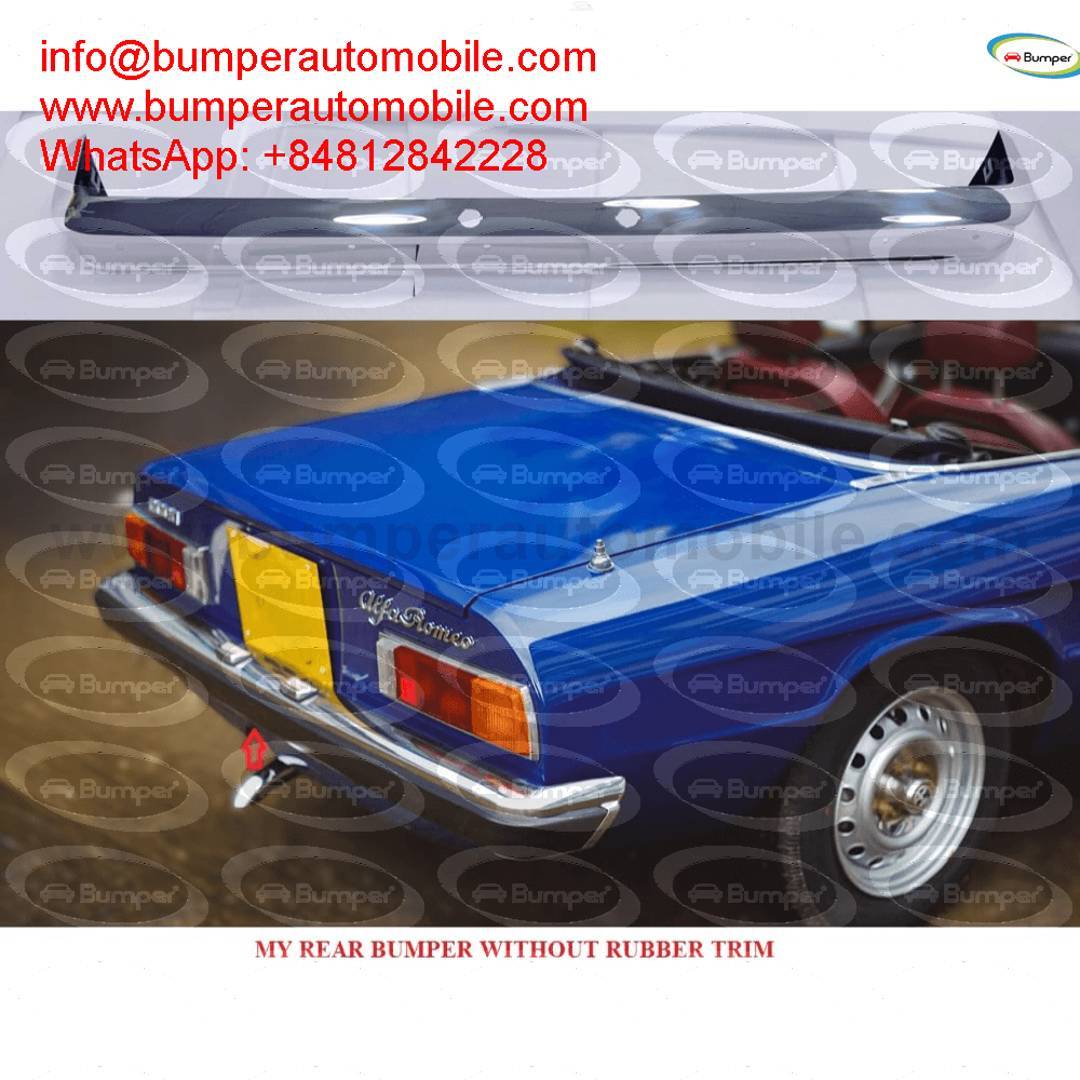 Alfa Romeo Spider S2 (1970-1982) hátsó lökhárító