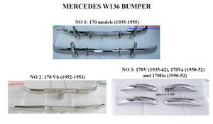 Mercedes W136 modell W191 170S/170Vb/170V 170VA 170DA — New York