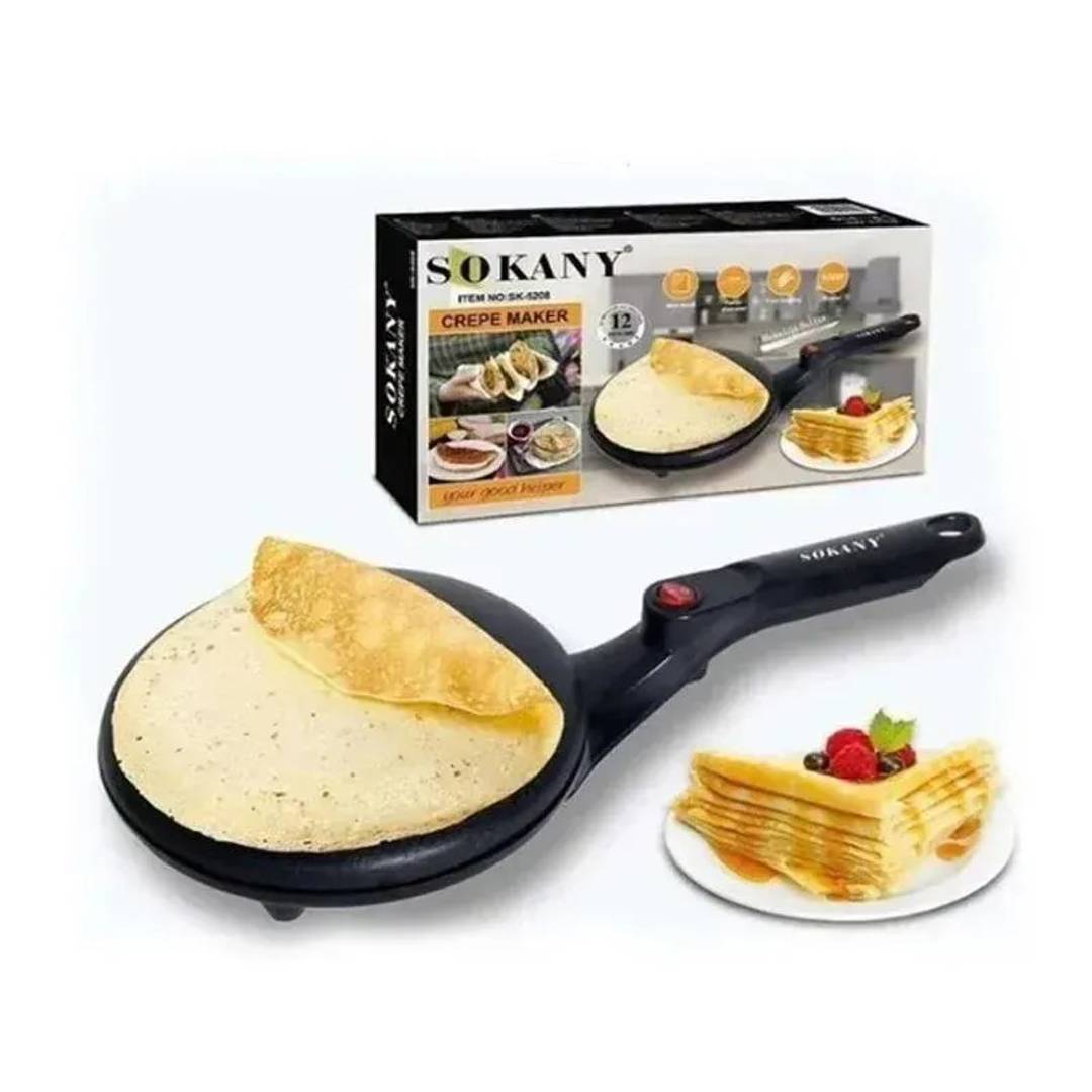 Elektrische Crêpepfanne Sokany, Durchmesser 20 cm