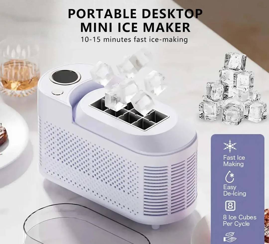 Мини ледогенератор 120 W със захранване 12 V и 230 V