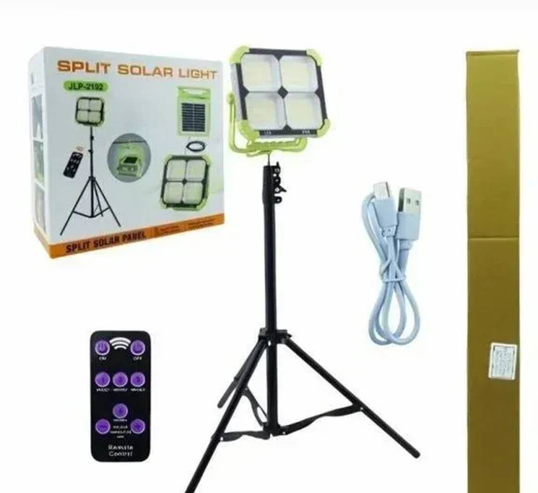 Proiector solar JLP-2192 cu trepied și telecomandă