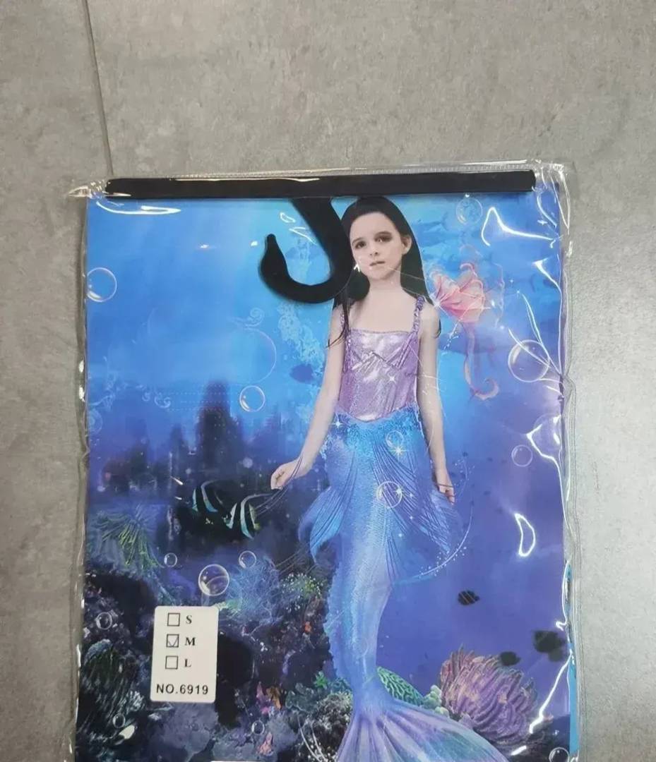 Mermaid costume for girls