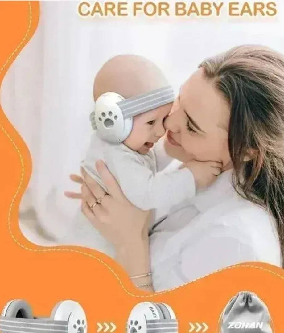 Захисні навушники від шуму для немовлят Muffy Baby, 0–36 місяців