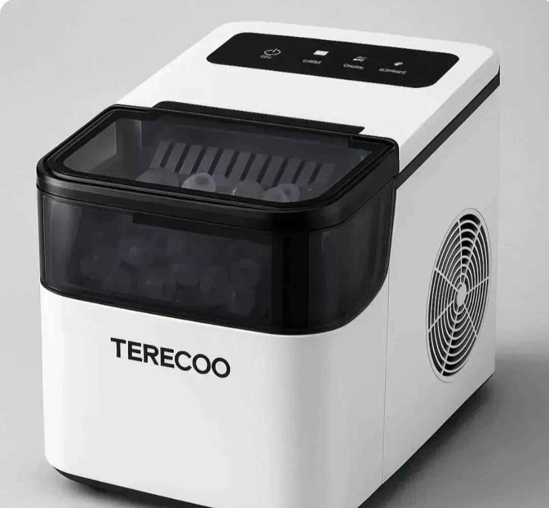 Ледогенератор TERECOO, 9 кубчета за 6–8 минути, 100 W
