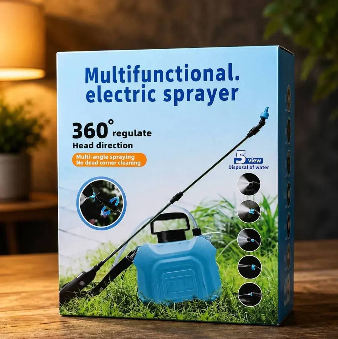 5 literes elektromos permetező 360°-ban forgatható fejjel