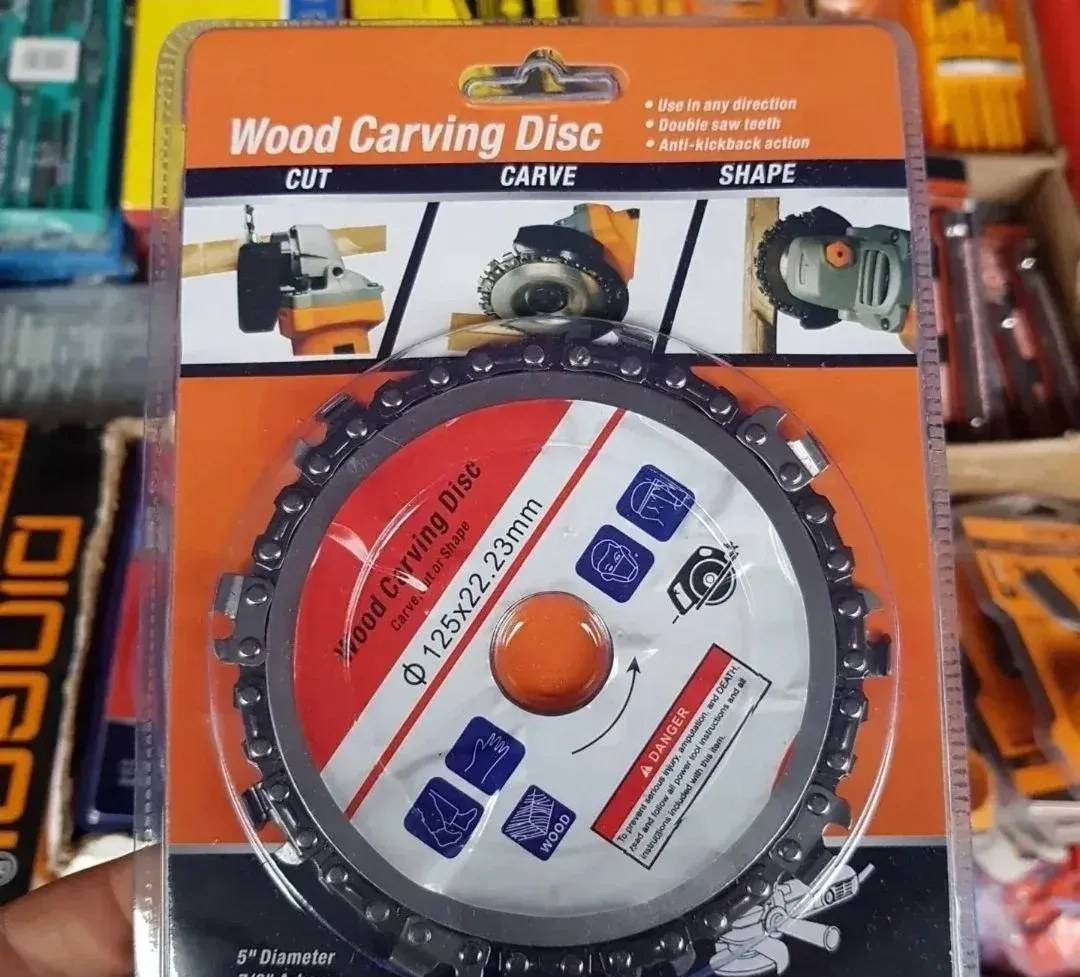 Chain saw blade for angle grinder 115/125 mm, 2 pieces