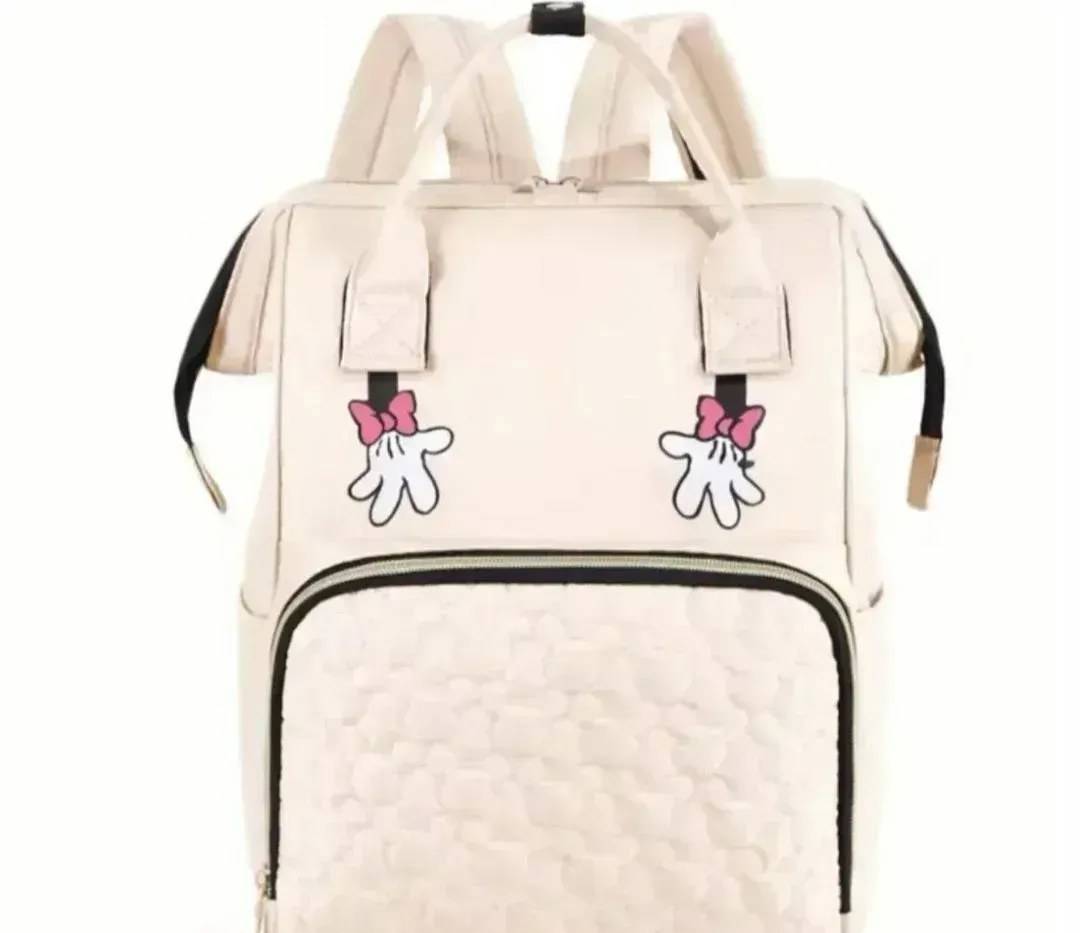 Multifunctional backpack bag for baby essentials with insulated pocket