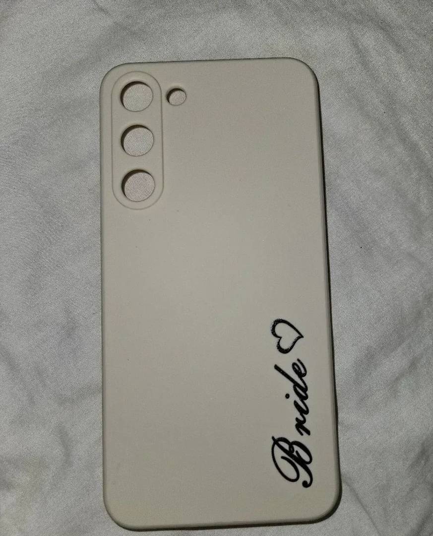 Калъф за Samsung Galaxy S23+ с надпис Bride