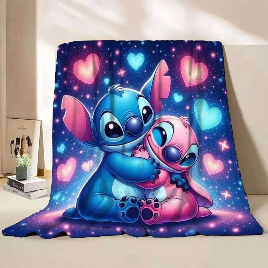 Stitch-Decke 150 × 200 cm, verschiedene Designs