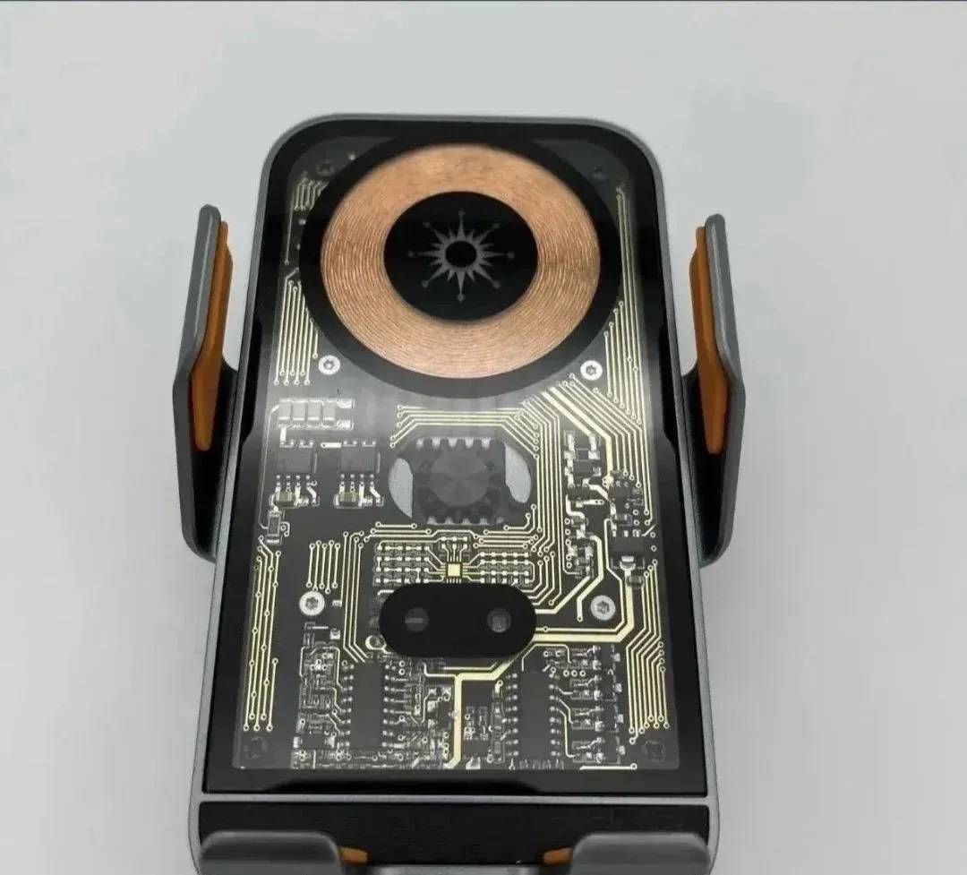 C10 car phone holder with 15 W wireless charger and IR sensor
