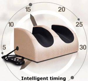 Electric foot and leg massager with rollers and heat — Beograd