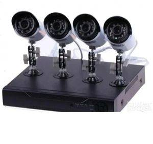 Full-HD-AHD-Set zur Videoüberwachung mit 4 Kameras und DVR — Beograd