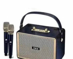 Караоке Bluetooth тонколона CMiK MK-4202 с 2 безжични микрофона — Beograd