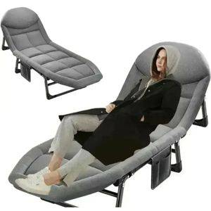 Klappbett-Liegestuhl zum Camping und Angeln mit Matratze, 200 cm — Beograd