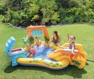 Intex Kinderpool Dino Park mit Rutsche 249 × 191 × 109 cm — Beograd
