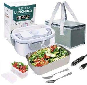 Electric lunch box 12 V / 220 V for car and office — Beograd