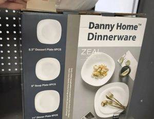 Danny Home Zeal Opal Glass Plate Set, 18 Pieces — Beograd