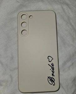 Чехол для Samsung Galaxy S23+ с надписью Bride — Beograd