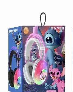 Детские светящиеся наушники Stitch RGB — Beograd