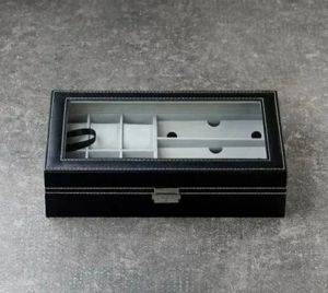 Uhren- und Brillenbox mit Glasdeckel, 33 × 20 cm — Beograd