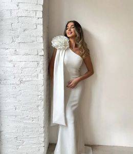 Elegantes langes weißes Brautkleid Nia Nave, Größe S/M — Beograd
