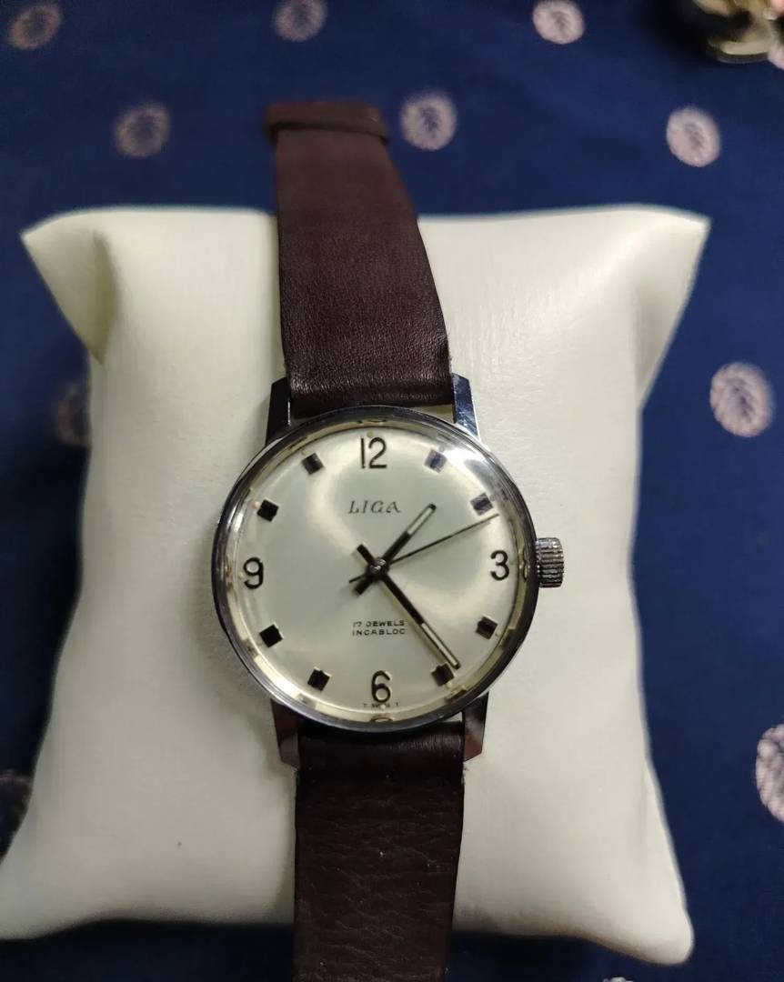 Наручний годинник Liga 17 jewels Incabloc, реф. 339, Swiss Made, 1960-ті