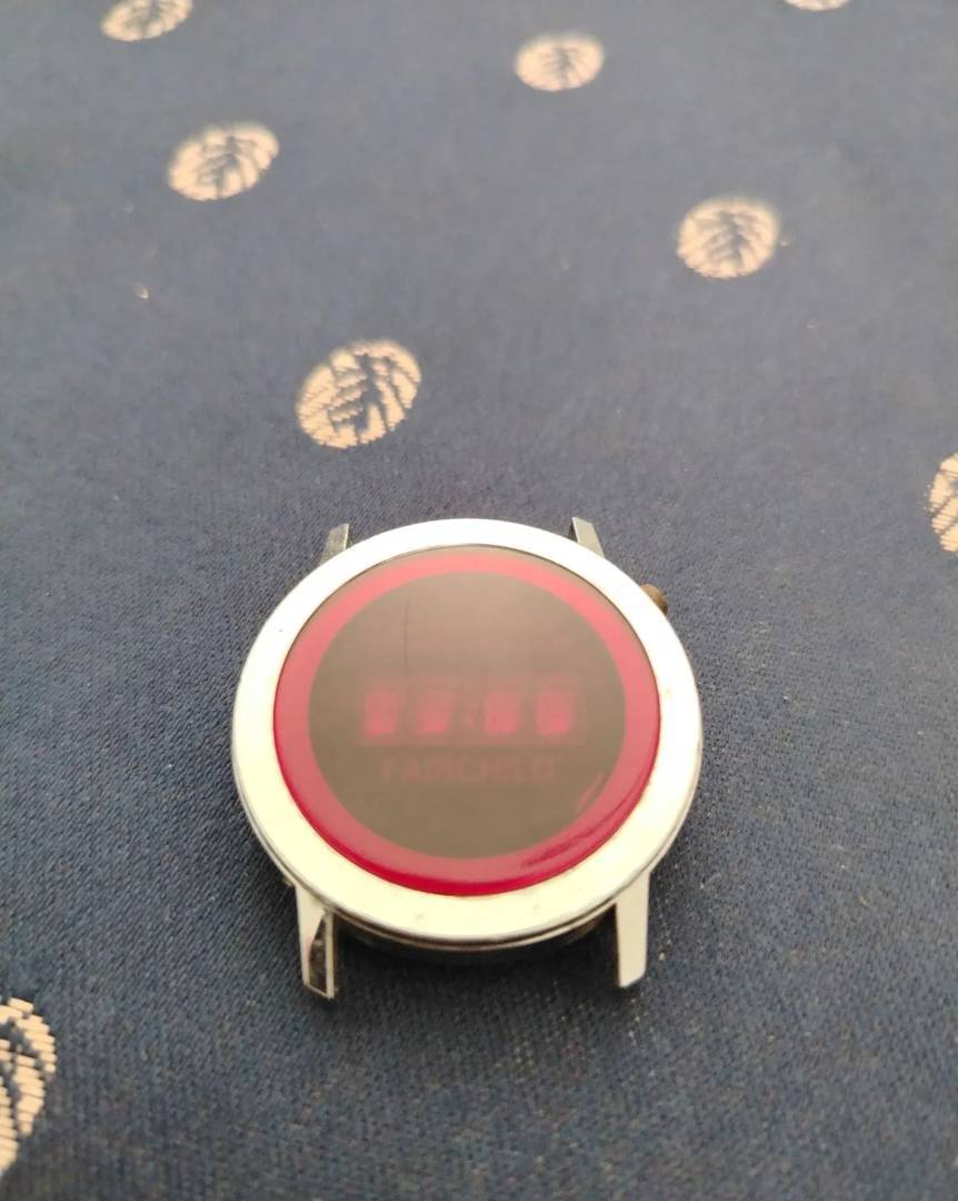 Наручний LED-годинник Fairchild / Kienzle, 1970-ті