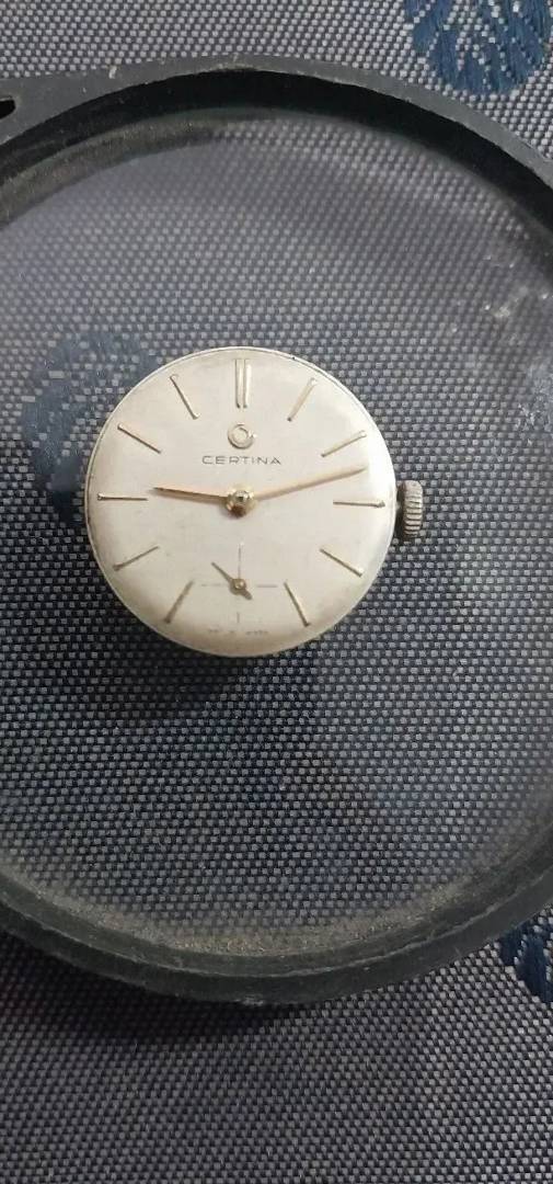 Mecanism Certina 19-30, 17 rubine, Swiss Made, anii 1960