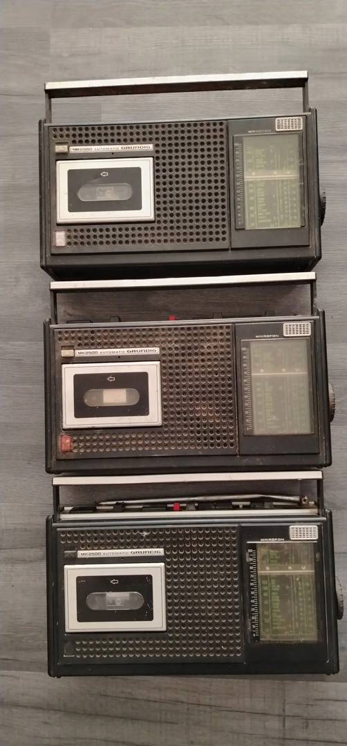 Магнітола Grundig MK 2500 Automatic, 3 штуки, на запчастини