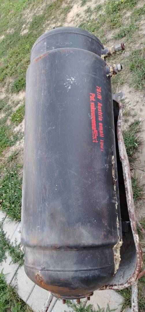 Сталевий бак бойлера 150 л Austria Email, з фланцем