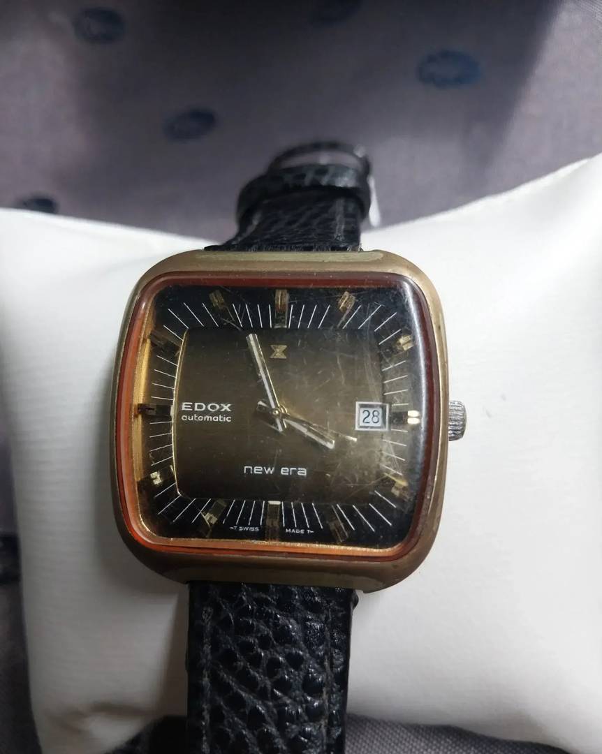 Наручний годинник Edox New Era Automatic, 21 jewels, Swiss Made, бл. 1970