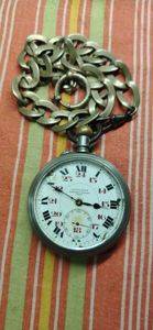 Кишеньковий годинник Longines, Božidar Mišić Pirot, 1930, з ланцюжком — Veliko Gradište
