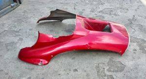 Korito (donja plastika) za Malaguti Madison 125/150 — crveno — Novi Sad