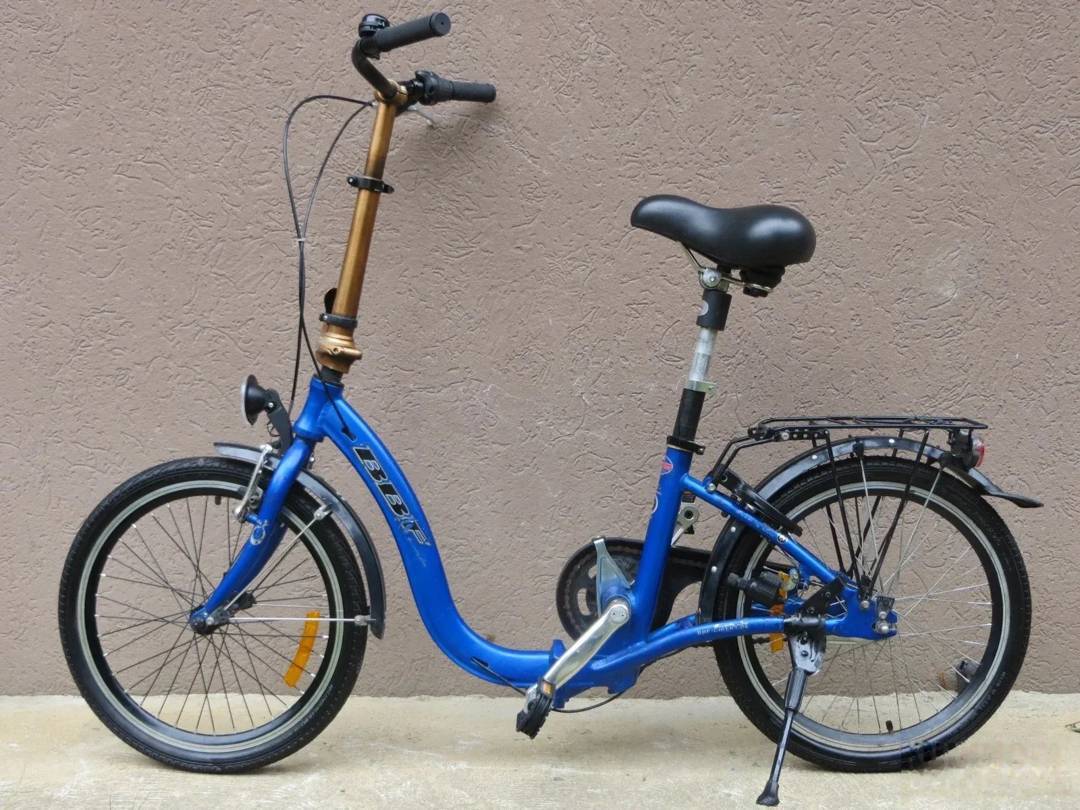 Zložljivo kolo BBF 20" — aluminijast okvir, 3 prestave Shimano Nexus, dinamo