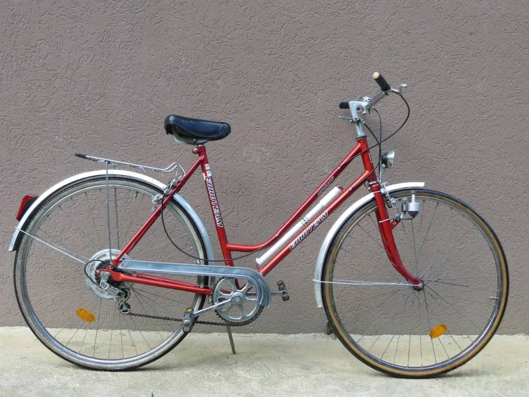 Bicicletă vintage Euroteam Racing 28" — 5 viteze, cadru 56 cm