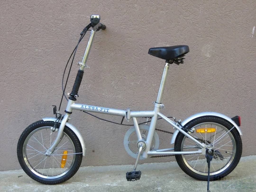 Zložljivo kolo Alesa-Fit 16" — kompaktno, iz uvoza