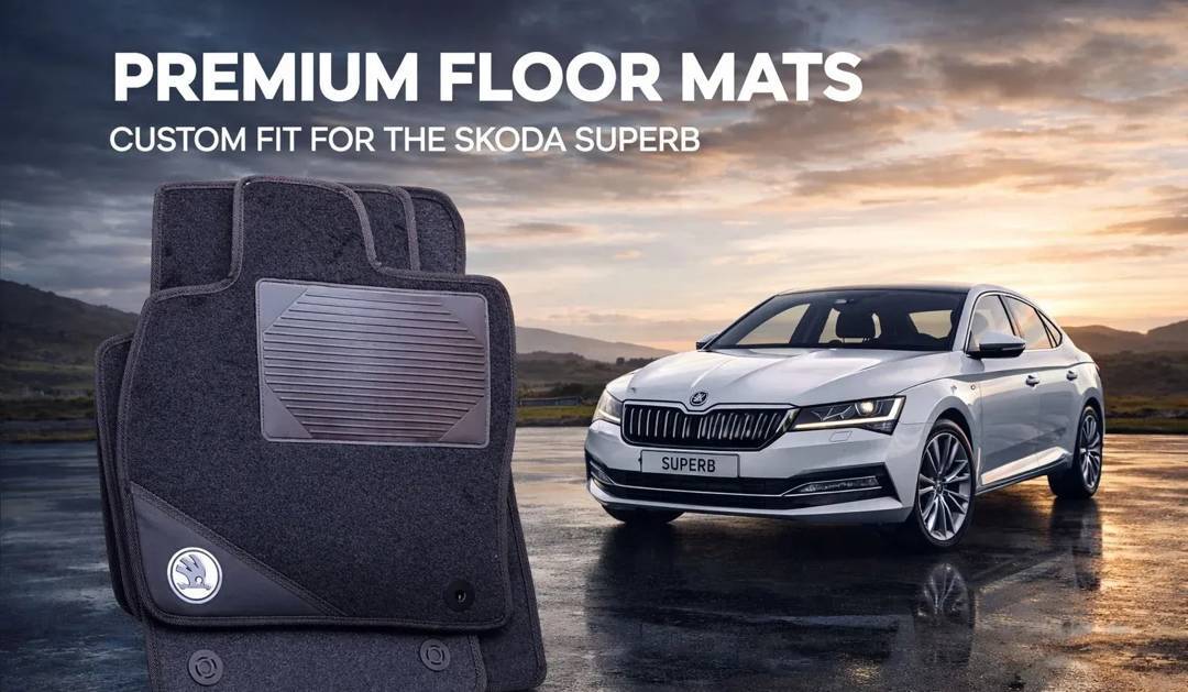 Килимки для Škoda Superb 3 (з 2015 р.) — гумові та текстильні