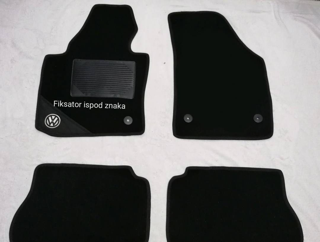 Car mats for VW Caddy (from 2004) — rubber and carpet