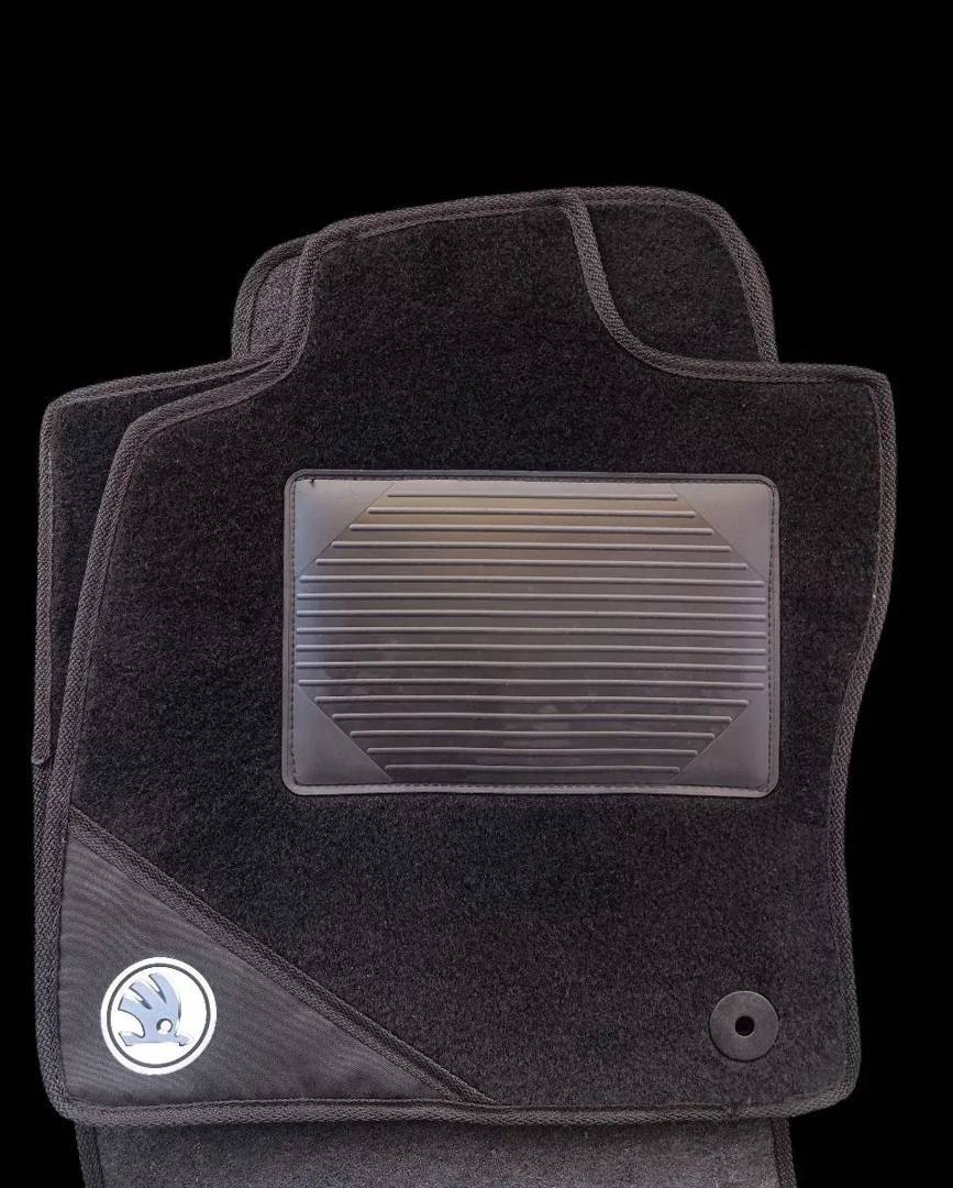 Car mats for Škoda Octavia A7 (from 2013) — rubber and carpet