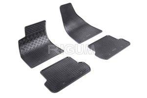 Car mats for Audi A4 B6 — rubber and carpet — Subotica