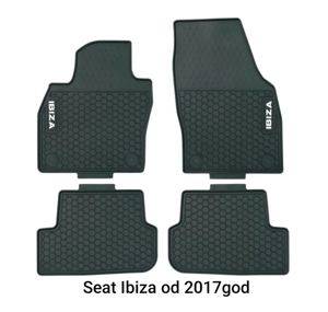 Gumeni tepisi s natpisom za Seat Ibiza 5 (od 2017.) — Subotica