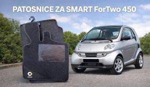 Текстильні килимки для Smart Fortwo 450 (1998–2007) — Subotica