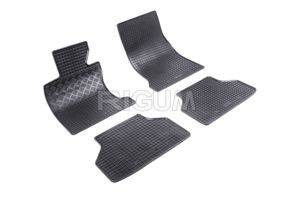 Fußmatten für BMW 5 E60 — Gummi und Textil — Subotica