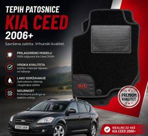 Tekstilni tepisi za Kia Ceed (od 2006.) — Subotica