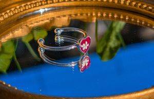 Adjustable Ring with Real Umbrella from Novi Sad — Novi Sad